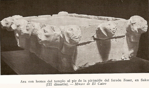 Esc, XXXVII, Ara, Templo de Zoser, hacia 2630-2611