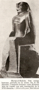 Esc, DIN III, Dios Horus, anterior a 2575