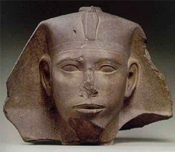 Esc, XXVI, DIN IV, Retrato del faran Djere -entre Keops y Kefrn- Cuarcita, Giza