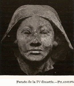 Esc,XXV-XXIV, DIN IV, Retrato del faran Shpseskaf, 2472-2467