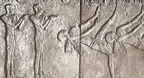Esc, XXV-XXIV, DIN V, Mastaba de Gemnikaui, relieve, Saqqar, 2465-2345
