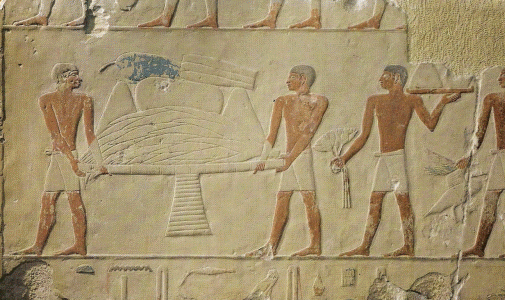 Esc, XXV-XXIV, DIN V, Tumba, relieve, M. del  Louvre, Pars, 2465-2345 