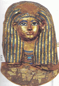 Esc, XVI DIN XVII, Mscara funerarios de Merit, M. Egipcio, Turn, Italia