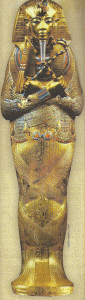 Esc, XIV, DIN XVIII, Sarcfago tercero con mscara, Tumba de Tutankhamn, 1334-1325