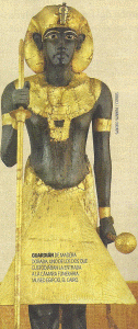 Esc, XIV,DIN XVII, Guaedin de la entrada a la cmara funeraria, Tumba de Tutankhamn, , M. Egipcio, El Cairo, 1334-1325