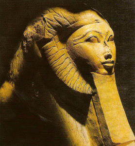 Esc, X V, DIN XVIII, Hapsepsut como len, M. Egipcio, El Cairo, 1473-1458