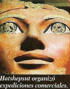 Esc, XV, DIN XVIII, Hatshepsut, retrato, 1473-1458