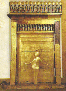 Esc, XIV, DIN XVIII, Capilla Dorada, Tumba de Tutankhamn, 13345-1325
