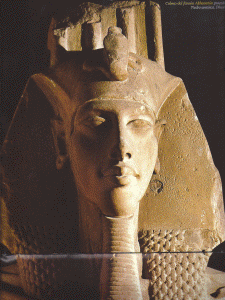 Esc, XIV DIN XVIII,  Tutankatn, Retrato, Templo de Atn, Karnak, M. Egipcio, El Cairo 1350-1334