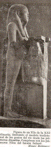 Esc, XI-X, DIN XXI, El Nilo, Epoca de Psusennes I, M. Britnico, Londres, 1040-992