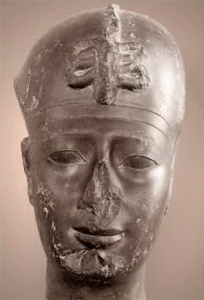Esc, VI, DIn XXVI, Faran Apries, egipcio, retrato,  589-570