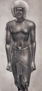 Esc, VI, DIN XXVI, Estatua de basalto
