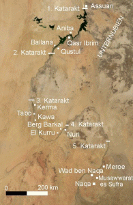 Mapa, Egipto, Nubia