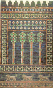 Arq, VII-VI aC., Palacio Sur, Decoracin, Babolonia, M. de Berln, 625-6539