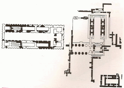 Arq, XXIX-XXVI a., Templo de Inanna, Uruk, sumerios, Planta, 2800-2500