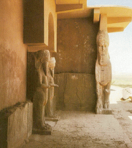 Esc, IX aC., Toros alados, Palacio NO B, Asurbanipal II, 883-859