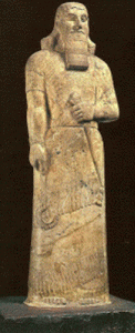 Esc, IX aC., Assurbanipal II, Templo de Belit mati, Asiria, British Museum, London, 883-859