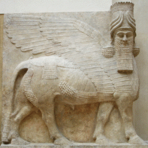 Esc, VIII aC., Toro alado, Palacio de Jorsabad o Dur Sarrukin, Asiria