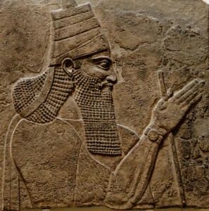 Esc, VIII aC., Taglapileser III, Relieva, Siria, British Museum, London, 745-727