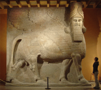 Esc, VIII aC., Sargn II, Toro alado, Palacio de Khorsabad o Dur Sarrukin, Asiria