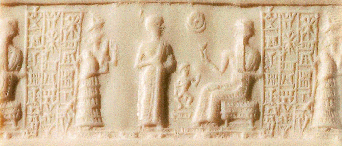 Esc, XIX, Acadios, Cilindrosello de Sinishmeanni, British Museum, London