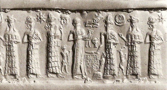 Esc, XIX-XVII aC., Babilonios, Cilindrosello, Pierpont Morgan Library N. York, USA