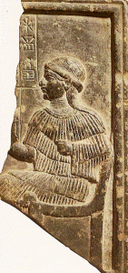 Esc, XXII, Placa votiva, Tello, sumerios, M. del Louvre