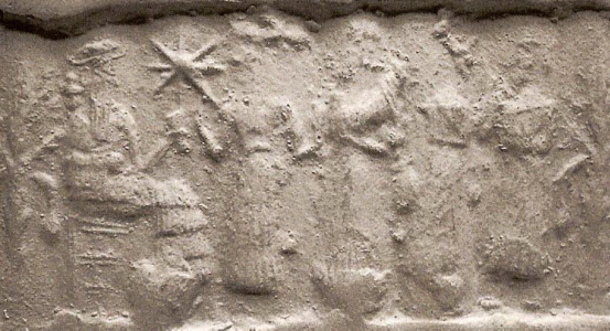 Esc, XXIII aC., Cilindrosello, M. Arqueolgico, Tehern, Irak, 2250-2200