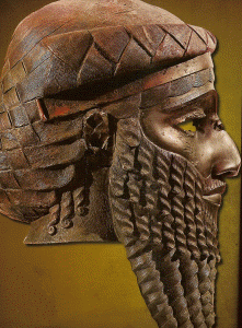 Esc, XXIV aC., Acadios,  Sargn I, rey de Acad y Sumer, M. Nacional, Gagdad, Irak