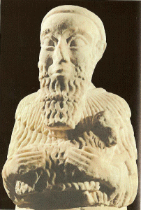 Esc, XXIV-XXIII aC., Estatua de oferente, M. Arqueolgico, Alepo