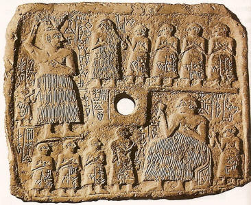 Esc, XXVI-XXIV, Estela de los Buitres, sumerios