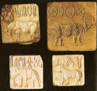 Esc, XXX aC., Sello del Valle del Indo, Asirios, Pakistn