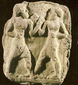 Esc, XXX aC., Relieve de EShanuna, M. del Louvre, Pars