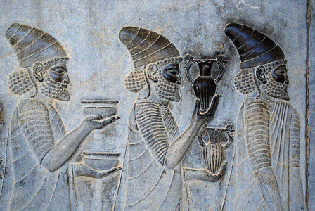 Esc, VI aC., Procesin, Apadana, Daro I, Perspolis, 509