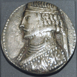 Numismtica, II aC., Arsaces V o Mitrdates I, Rey de Partia,167-132