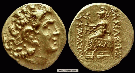 Numismtica, I dC., MItrdates VI, rey de Partia, 49-50
