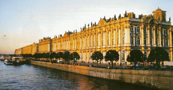 Arq, XVIII, Rastrelli, Bartolomeo, El Palacio de Invierno -Hermitage- San Petersburgo