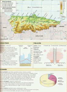 Geo, Asturias,Fsico-Poltico, Comunidad Autnoma, Mapa