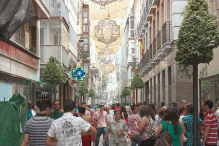 Geo, Econmica, Comercios en Granada, Andaluca