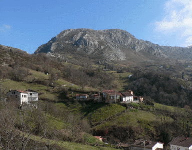 Fsica,  Relieve, Pea Mayor, Bimenes, 1144 m., Asturias