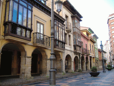 Geo, Asturias, Humana, Poblamiento, Calle Galiana, Avils