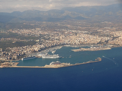 Econmica, Comunicaciones, Puerto de Palma, Mallorca, Baleares