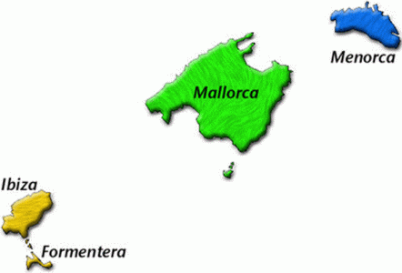 Fsica, Mapa, Baleares