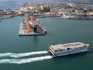 Geo, Ceuta, Econmica, Transportes y Comunicaciones, EuroFerris