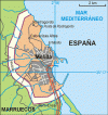 Fsica, Cartografa, Plano, Melilla, Espaa