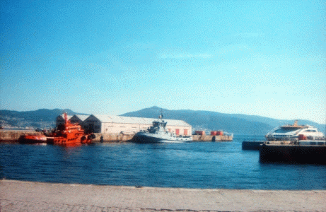 Geo, Galicia, Fsica, Hidrologa, Martima, Puerto de Vigo, Pontevedra, 2003