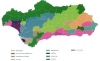 Econmica, Agricultura, Distribucin, Andaluca, Mapa, Espaa 2002