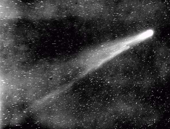 Universo Cometas Halley 1910