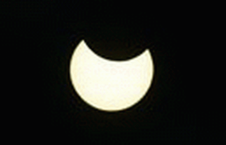 Luna, Eclipse, 3-Octubre-2005