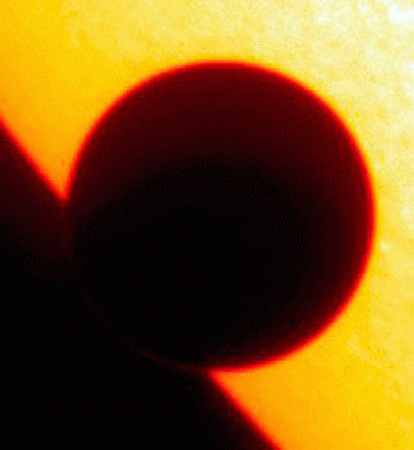 Universo Planetas Travesia de Venus ante el sol El Mundo  4-6-2012